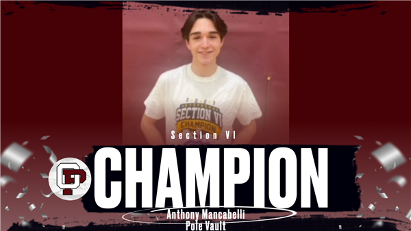 Section VI Champion - Anthony Mancabelli