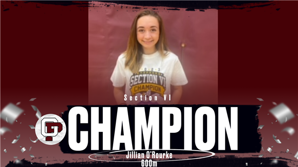 Section VI Champion - Jillian O'Rourke