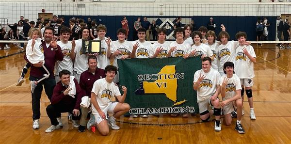 B V Volleyball Section VI Division 1 Champions 22