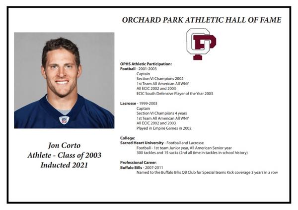 Jon Corto, inducted 2021