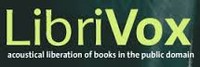 LibriVox public domain books website logo