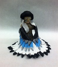 sculpture of indian woman