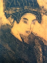 illustration of an asian woman