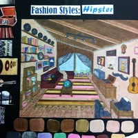 drawing of a home interior